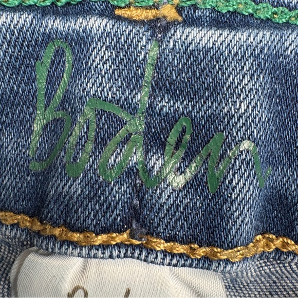 BODEN | Kids Unisex Adventure-flex Blue 4-Way Stretch Cotton Denim Shorts Sz 8Y - Picture 10 of 10